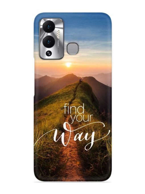 Find Your Way Snap Case for Infinix Hot 12 Play Zapvi