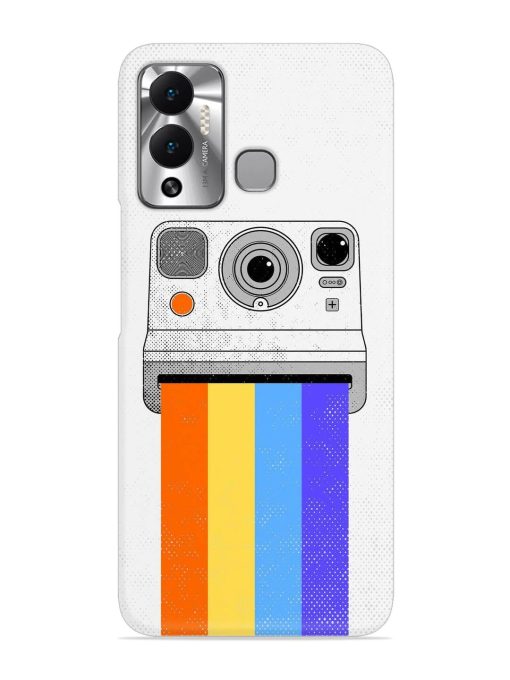 Retro Camera Art Snap Case for Infinix Hot 12 Play Zapvi