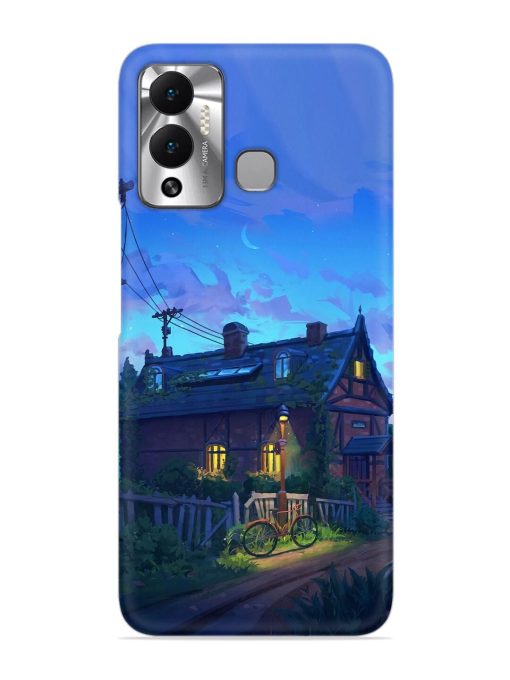 Beautiful Village House Snap Case for Infinix Hot 12 Play Zapvi