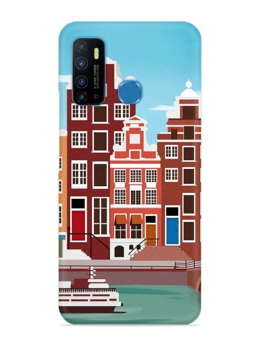 Scenery Architecture Amsterdam Landscape Snap Case for Infinix Hot 9