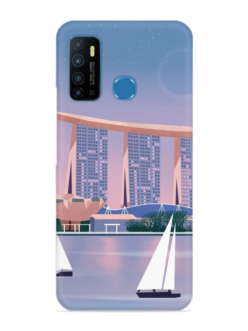 Singapore Scenery Architecture Snap Case for Infinix Hot 9