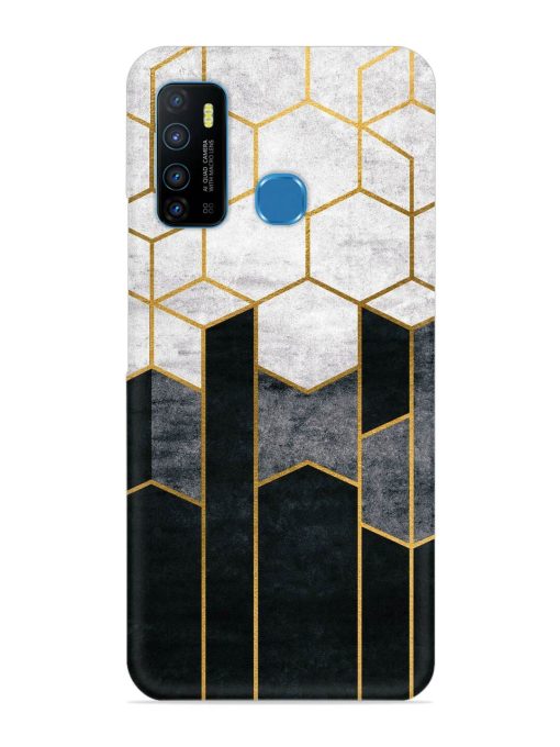 Cube Marble Art Snap Case for Infinix Hot 9 Zapvi