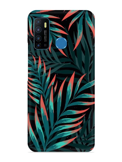 Green Leaf Art Snap Case for Infinix Hot 9