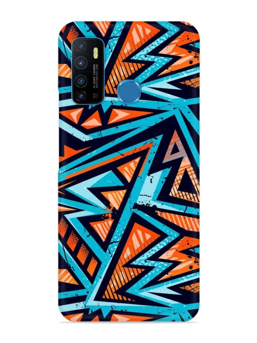 Abstract Seamless Grunge Snap Case for Infinix Hot 9 Zapvi