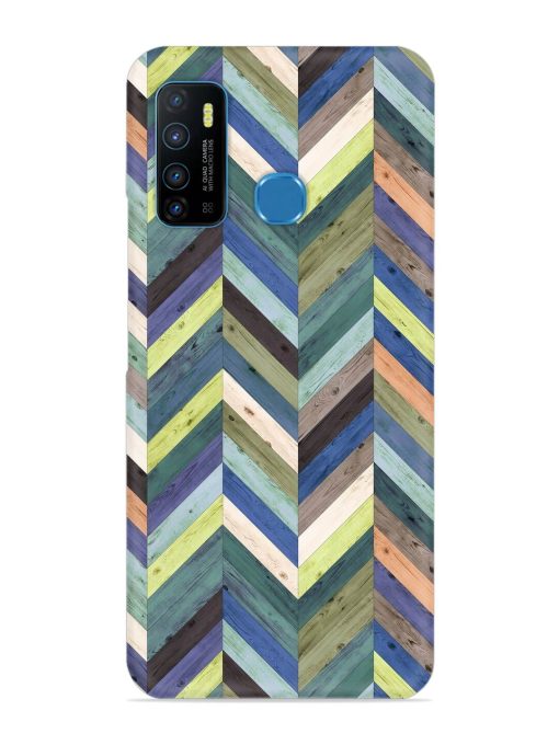 Chevron Random Color Snap Case for Infinix Hot 9 Zapvi