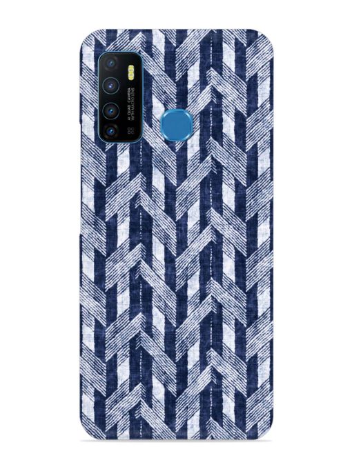 Abstract Herringbone Motif Snap Case for Infinix Hot 9