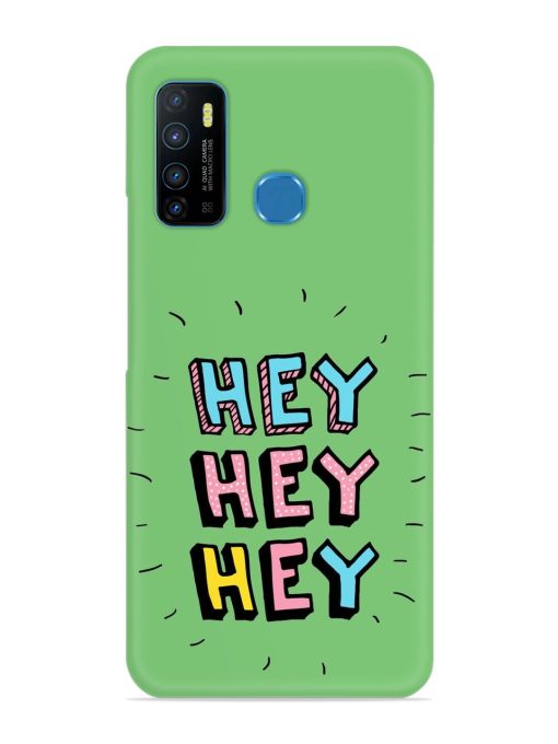 Hey Vector Cartoon Snap Case for Infinix Hot 9