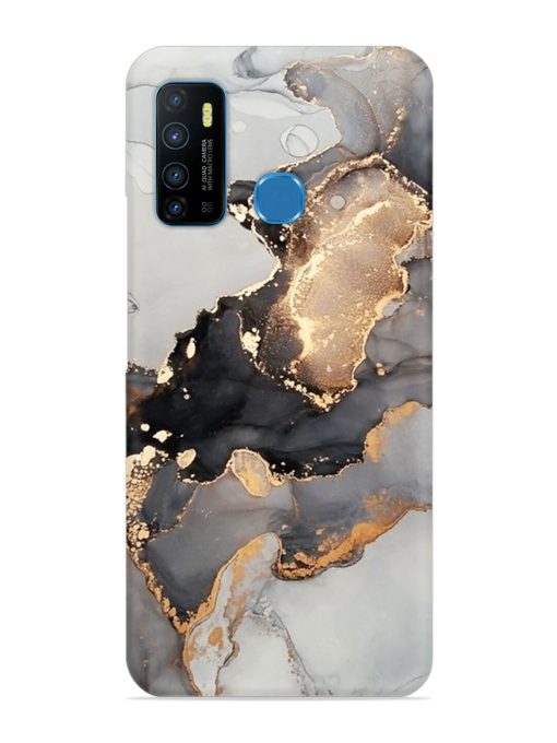 Luxury Abstract Fluid Snap Case for Infinix Hot 9