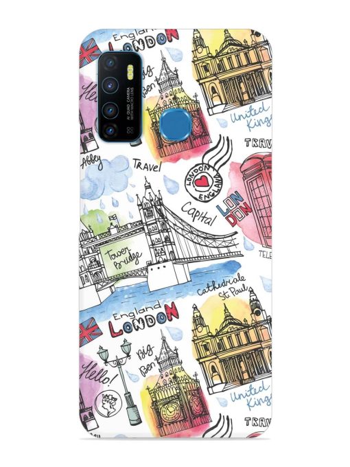 Vector London Landmark Snap Case for Infinix Hot 9