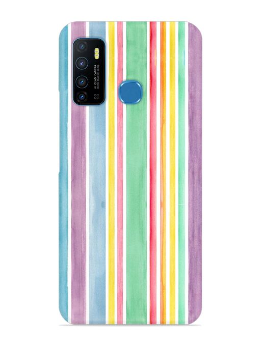 Hand Drawn Watercolor Snap Case for Infinix Hot 9