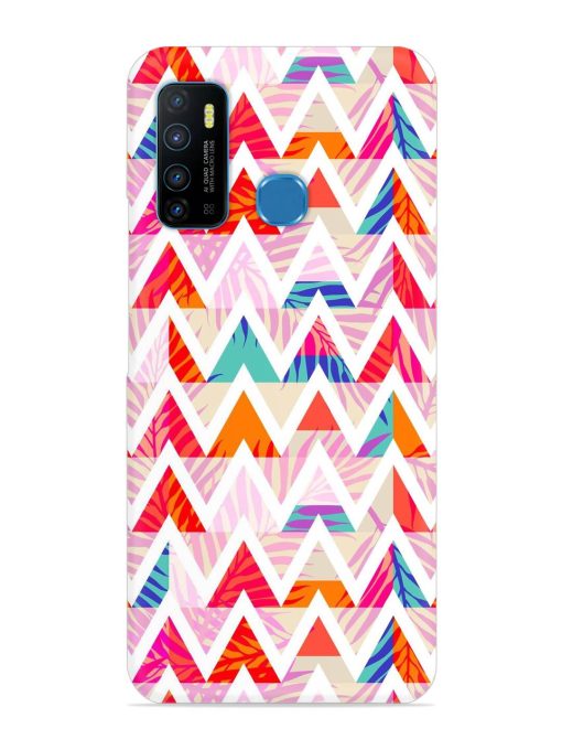 Abstract Triangle Background Snap Case for Infinix Hot 9