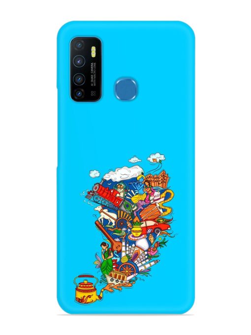 Vector Design Indian Snap Case for Infinix Hot 9