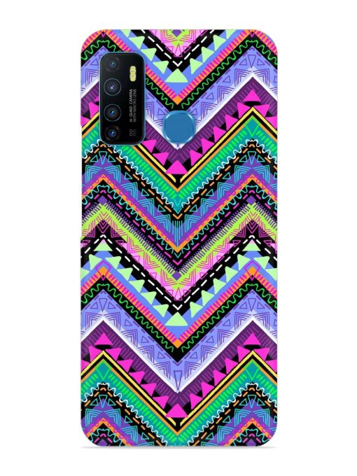 Tribal Aztec Print Snap Case for Infinix Hot 9