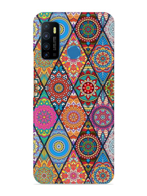 Seamless Tile Pattern Snap Case for Infinix Hot 9