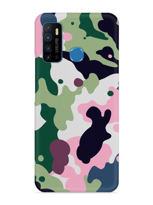 Seamless Funky Camouflage Snap Case for Infinix Hot 9