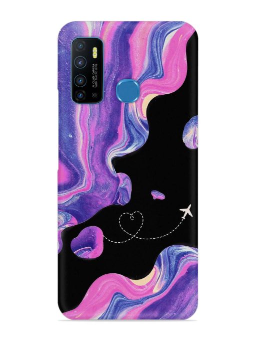 Glitter Art Snap Case for Infinix Hot 9 Zapvi