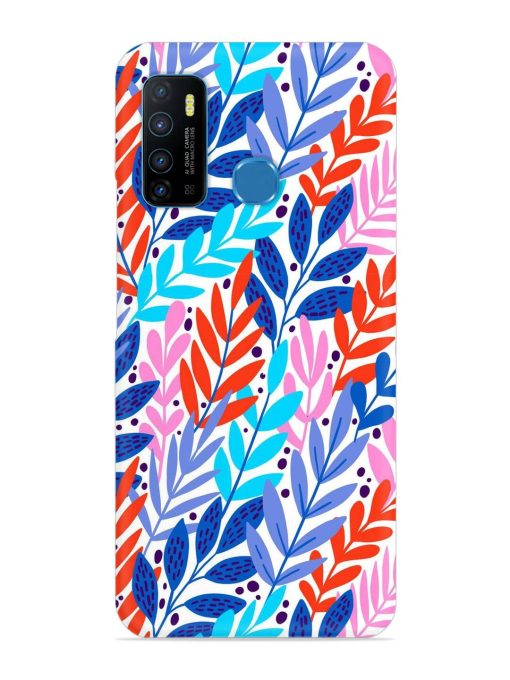 Bright Floral Tropical Snap Case for Infinix Hot 9