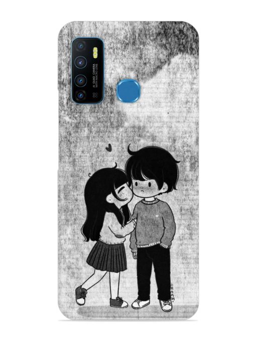 Couple Love Highlights Snap Case for Infinix Hot 9 Zapvi