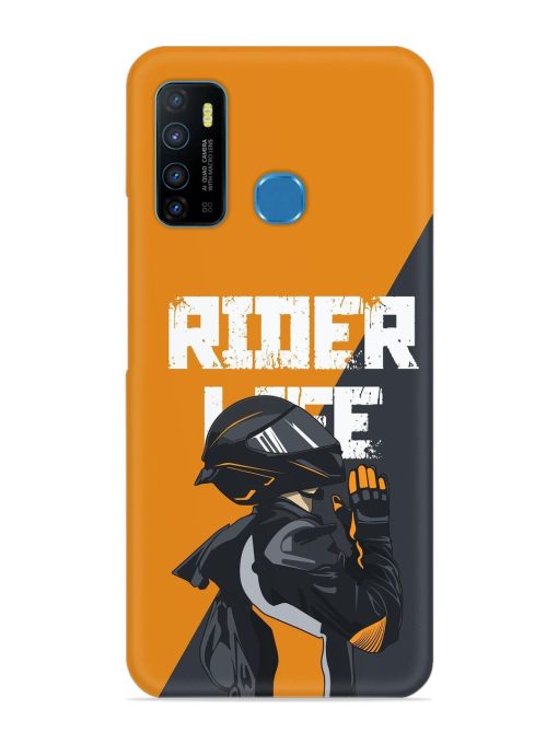 Rider Life Snap Case for Infinix Hot 9 Zapvi