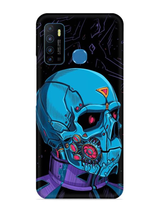 Skull Robo Vector Snap Case for Infinix Hot 9