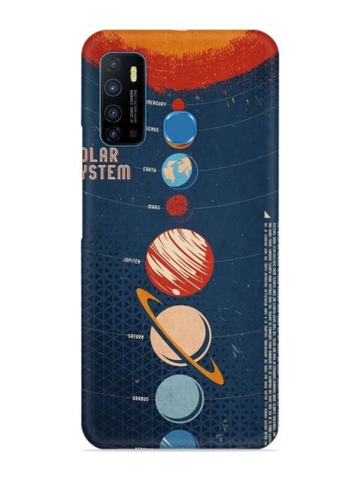 Solar System Vector Snap Case for Infinix Hot 9 Zapvi