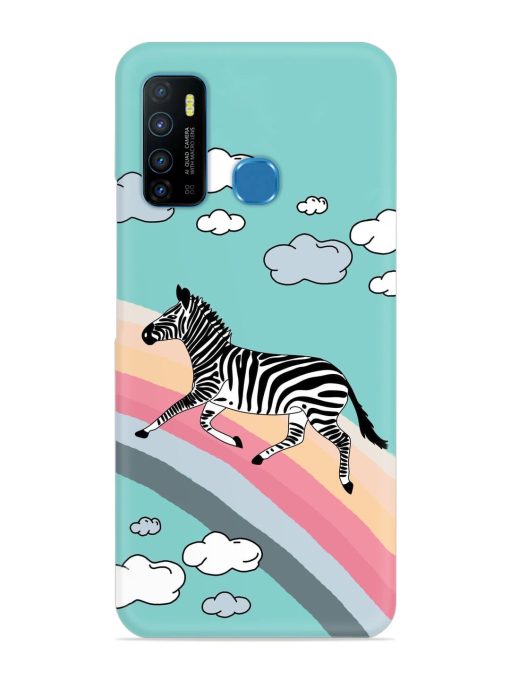 Running Zebra Snap Case for Infinix Hot 9