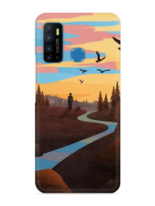 Natural Landscape Art Snap Case for Infinix Hot 9