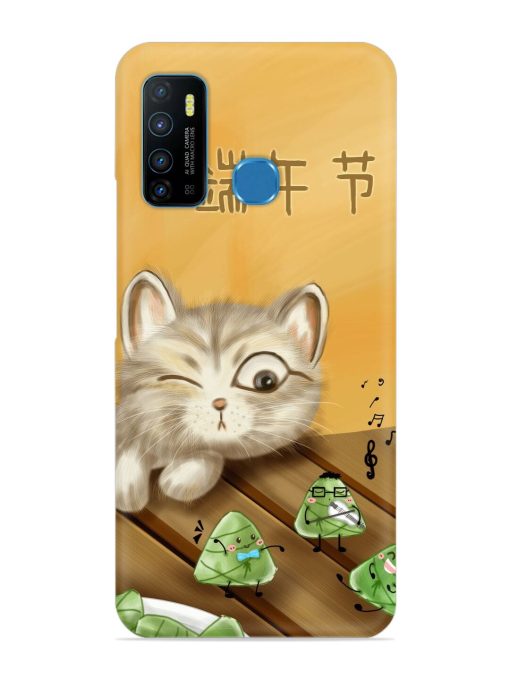 Cat Scorpion Dancing Snap Case for Infinix Hot 9