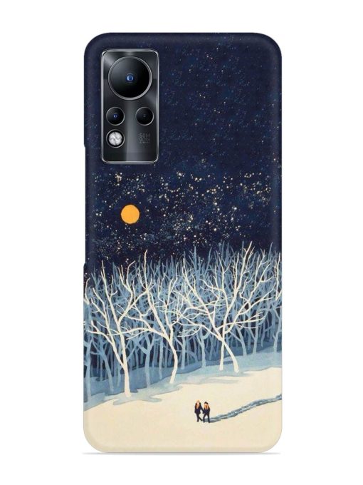 Full Moon Snowshoe Tour Snap Case for Infinix Note 11 Zapvi