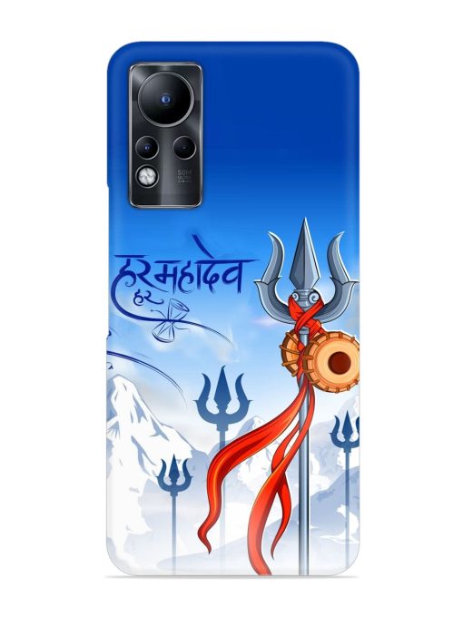 Har Har Mahadev Trishul Snap Case for Infinix Note 11 Zapvi