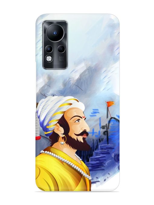 Shivaji Maharaj Color Paint Art Snap Case for Infinix Note 11