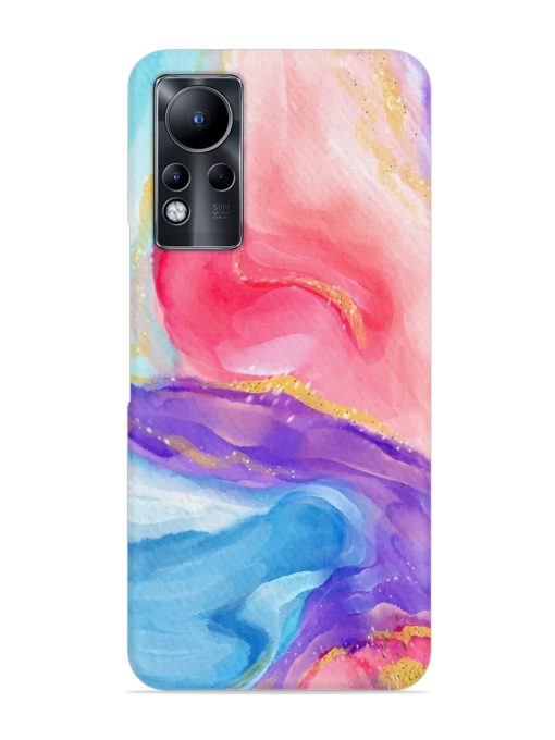 Watercolor Gradient Snap Case for Infinix Note 11 Zapvi