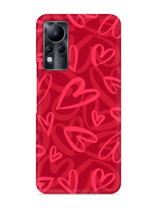 Seamless Romantic Pattern Snap Case for Infinix Note 11 Zapvi