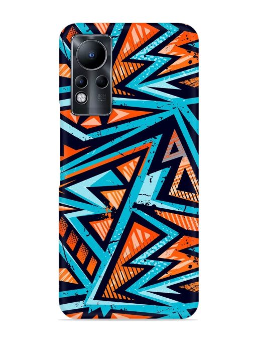 Abstract Seamless Grunge Snap Case for Infinix Note 11 Zapvi