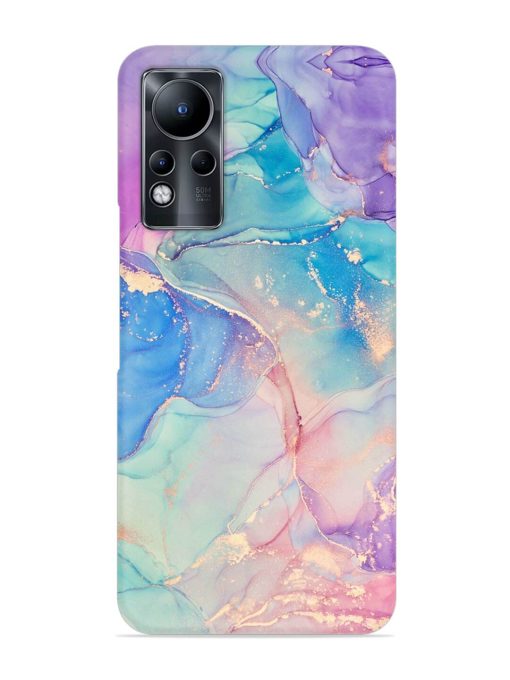 Alcohol Ink Colors Snap Case for Infinix Note 11 Zapvi