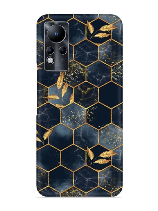 Marble Hexagon Seamless Snap Case for Infinix Note 11 Zapvi