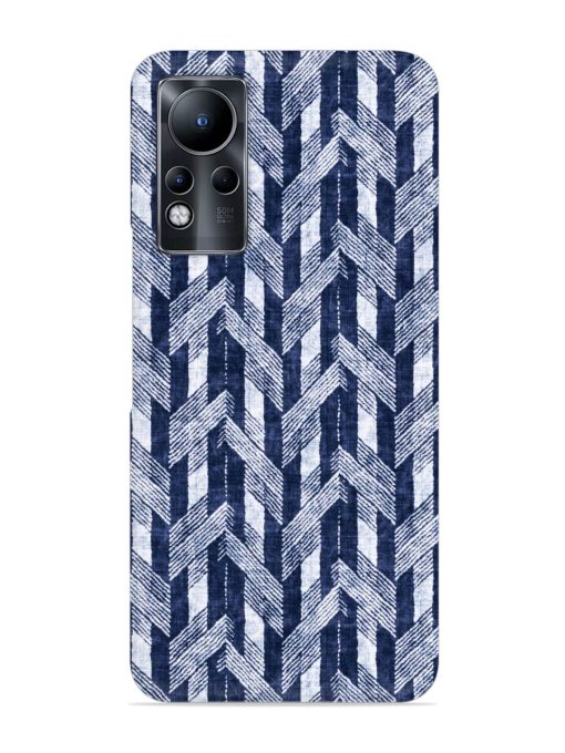 Abstract Herringbone Motif Snap Case for Infinix Note 11 Zapvi