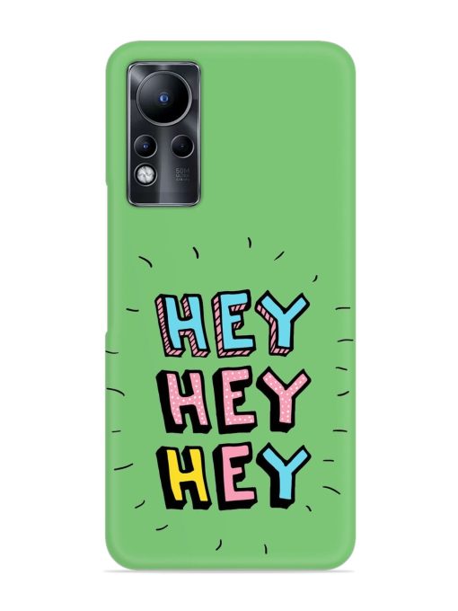 Hey Vector Cartoon Snap Case for Infinix Note 11