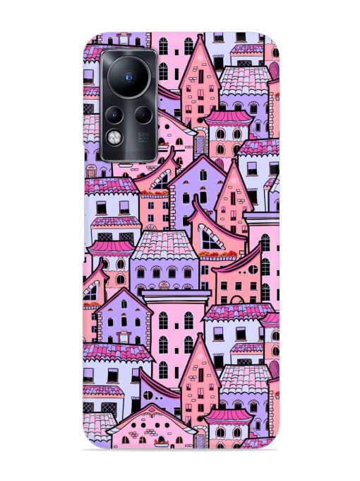 Seamless Pattern Houses Snap Case for Infinix Note 11 Zapvi