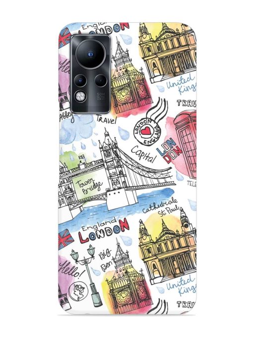 Vector London Landmark Snap Case for Infinix Note 11 Zapvi