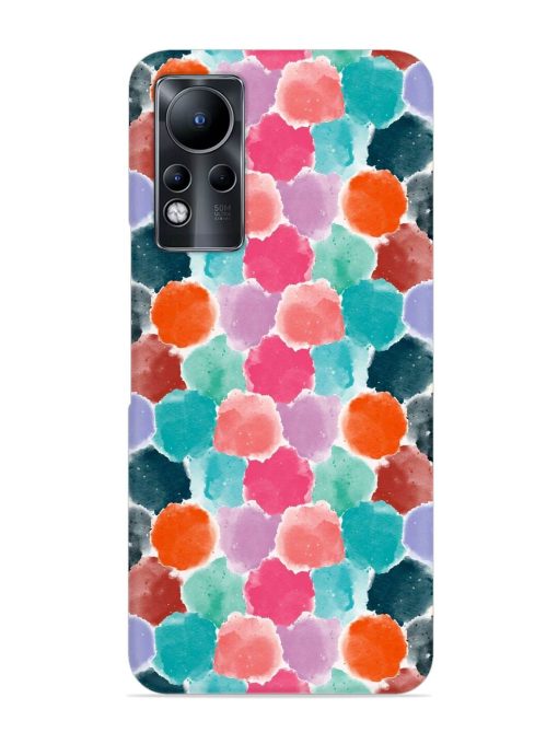 Colorful Seamless Pattern Snap Case for Infinix Note 11 Zapvi