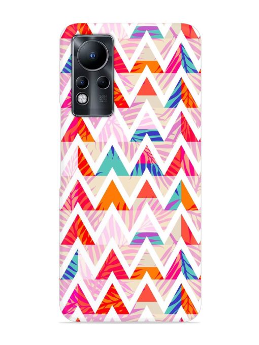 Abstract Triangle Background Snap Case for Infinix Note 11 Zapvi