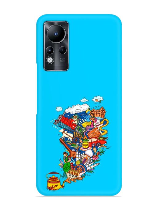 Vector Design Indian Snap Case for Infinix Note 11 Zapvi