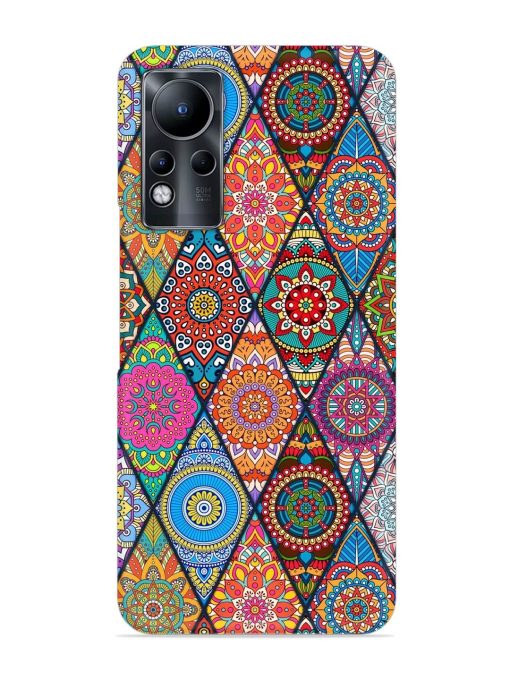 Seamless Tile Pattern Snap Case for Infinix Note 11 Zapvi