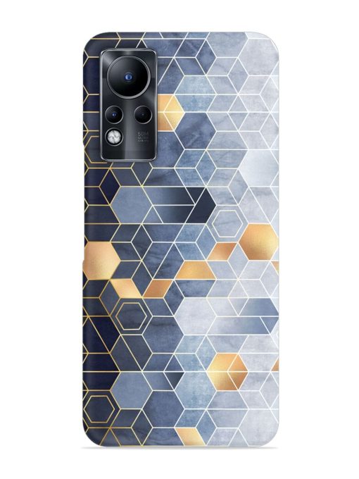 Geometric Abstraction Hexagons Snap Case for Infinix Note 11 Zapvi