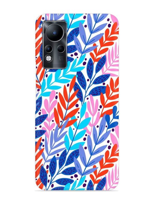 Bright Floral Tropical Snap Case for Infinix Note 11