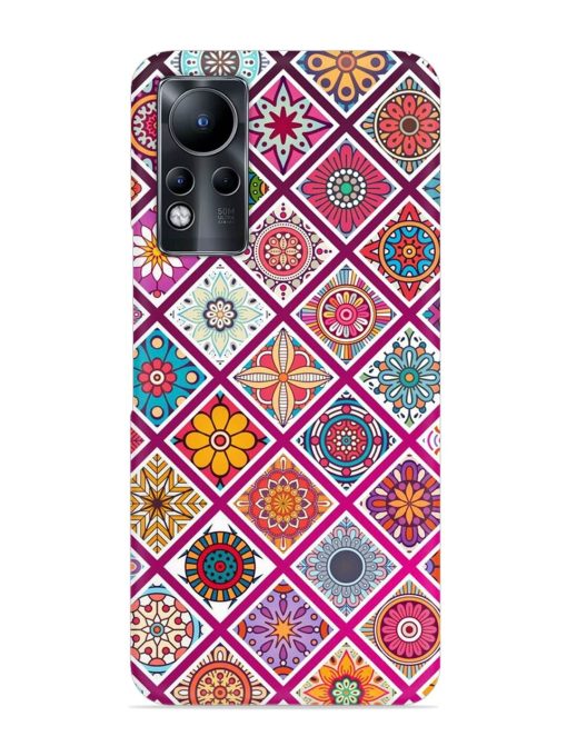 Seamless Tile Pattern Snap Case for Infinix Note 11 Zapvi