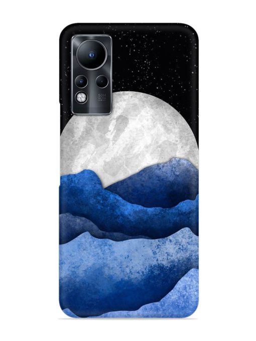 Full Moon Mountain Vector Snap Case for Infinix Note 11 Zapvi