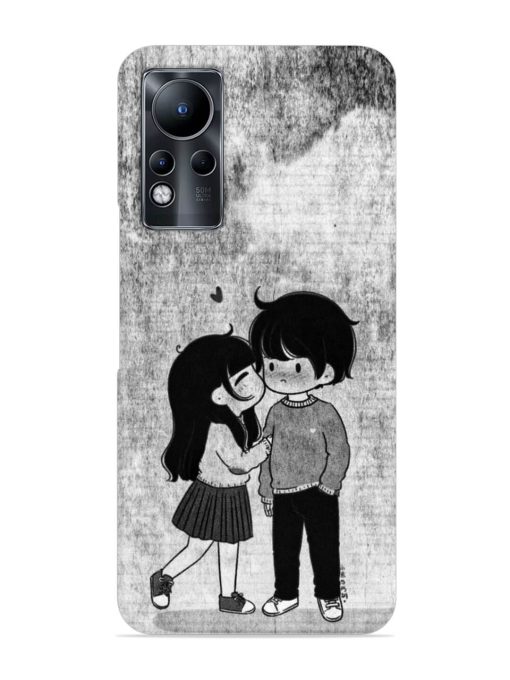 Couple Love Highlights Snap Case for Infinix Note 11