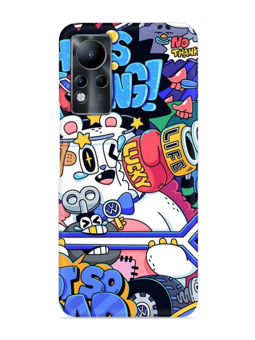 Universal Doodle Snap Case for Infinix Note 11